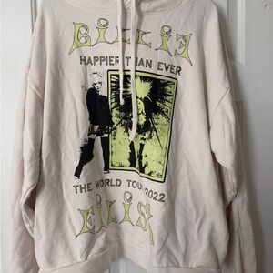 Billie Eilish Cream Hoodie